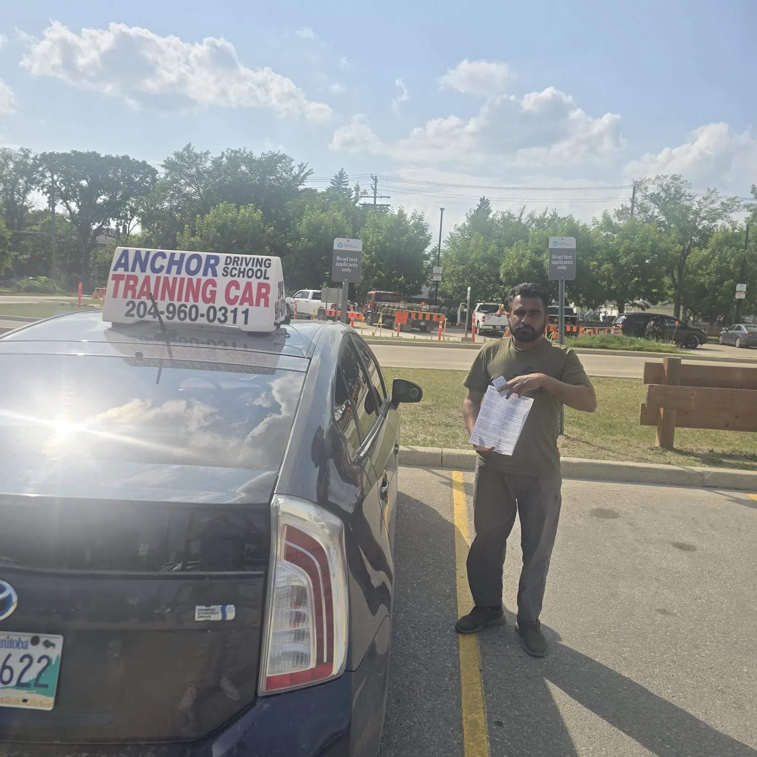 Anchor Driving School Training Image